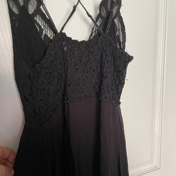 Free People Adella Slip Dress - XS Black - Picture 11 of 13